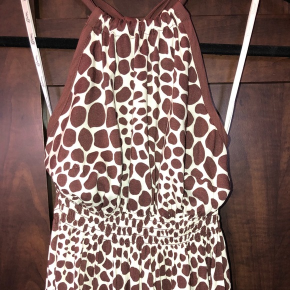Animal print halter sundress - Picture 2 of 5